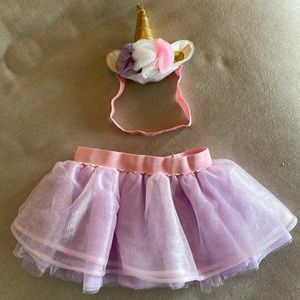 Unicorn Costume 0-12 mos